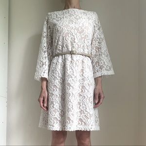 Sharagano Casual Dress - Ivory